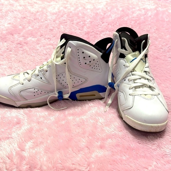 Retro Jordan 6 2014 Sport Blue - Picture 1 of 4